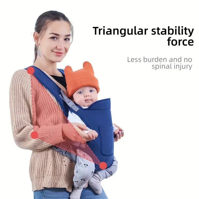Kangaroo Infant Kangaroo Sling Back Front Facing Carrier 0-24 Months