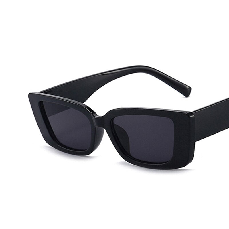 Accessories Women Vintage Retro Rectangle Sunglasses