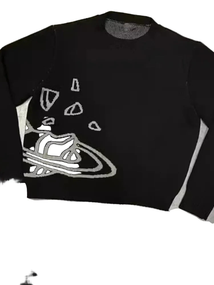 Unisex Loose Hip Hop Streetwear Pullovers