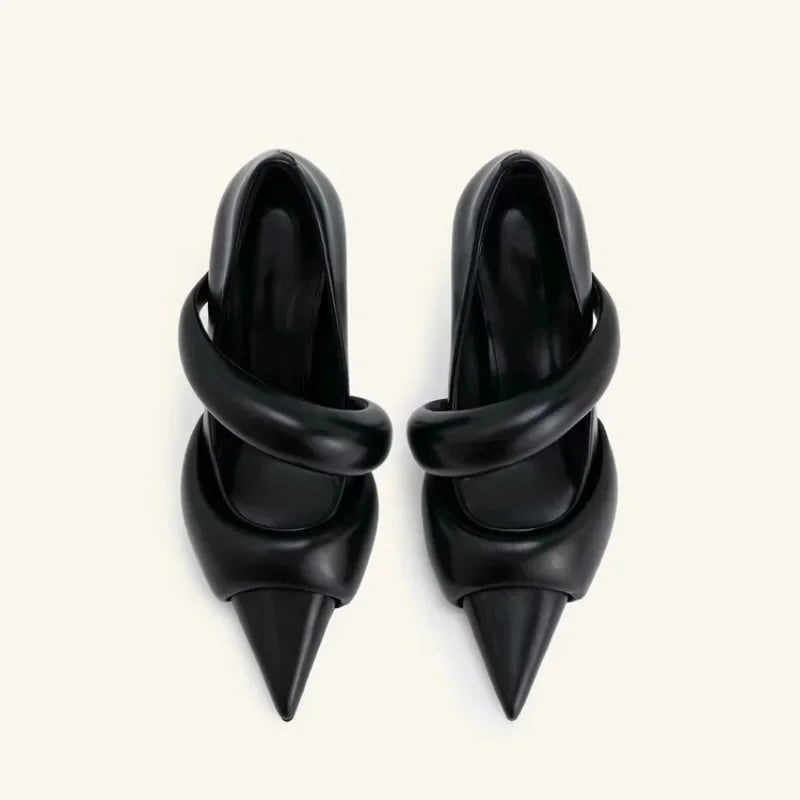 Women Casual Pointed Cat High-heeled Shoes