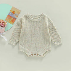 Baby Newborn Cotton Knit Long Sleeve Bodysuit