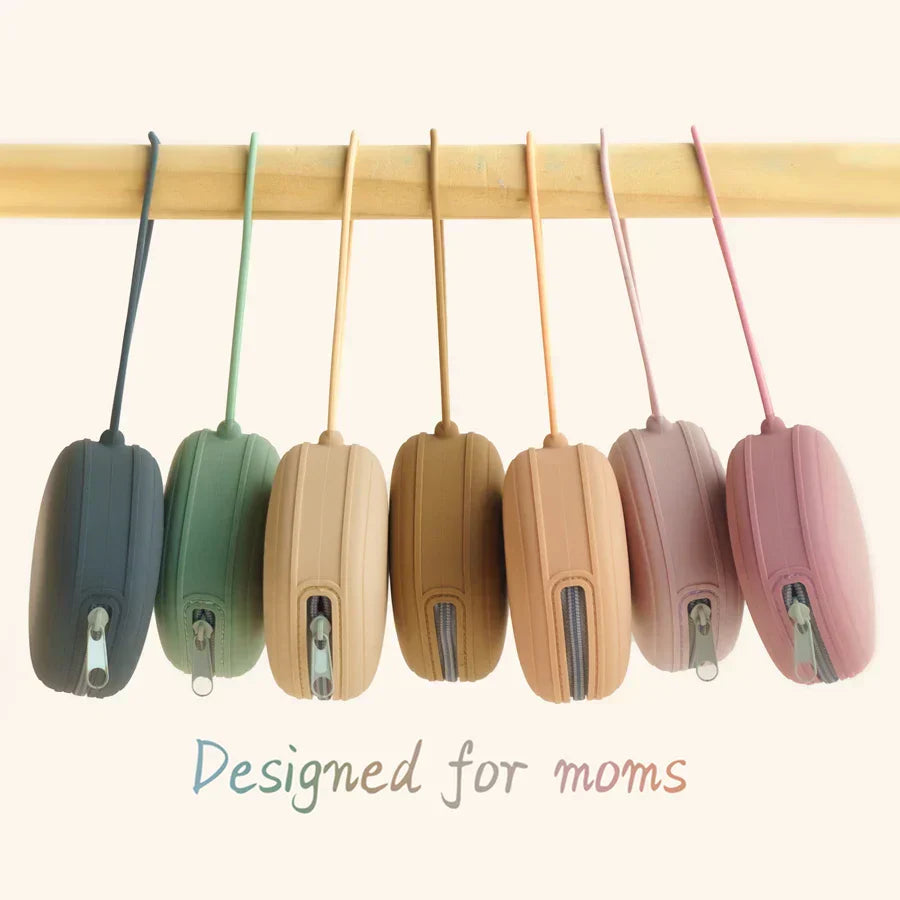 Baby Nursing Accessories Zipper Pacifier Holder Storage Box