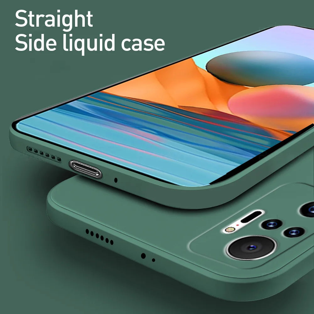 Accessories Xiaomi Redmi Note 10 Pro Max 10S Original Matte Silicone Soft Case