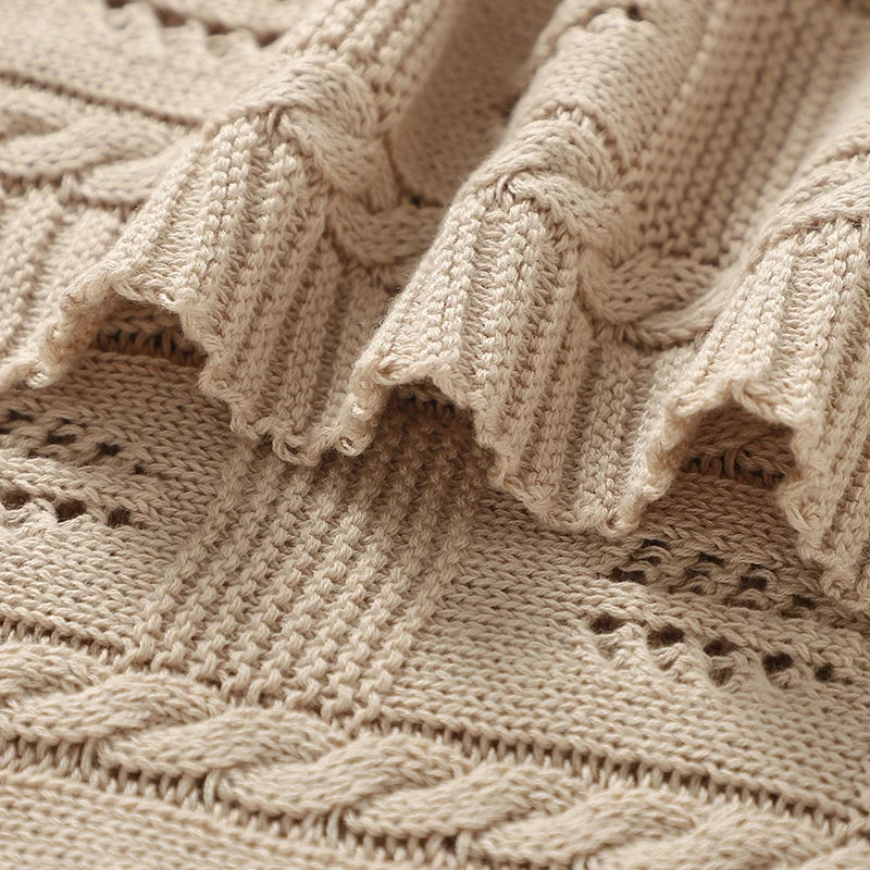 Baby Newborn Swaddle Wrap Knit Blankets