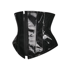 Women Leather Gothic Style Steampunk Bustier Corset