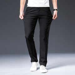 Mens Casual Straight Loose Breathable Pants