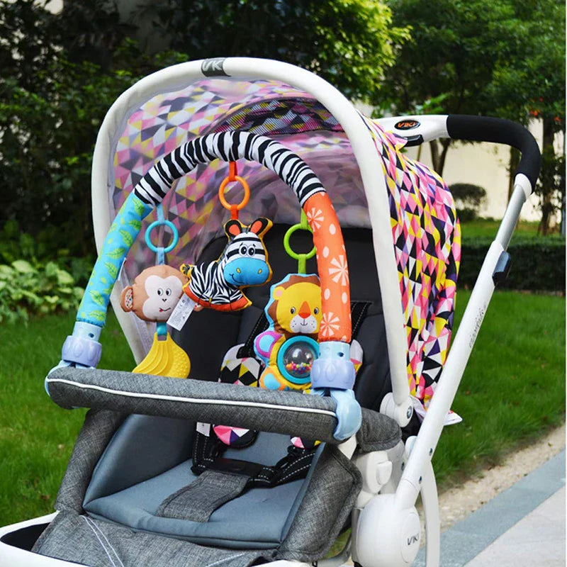 Baby Hanging Stroller Arch Car Seat Bouncer Bar Mobile Bassinet