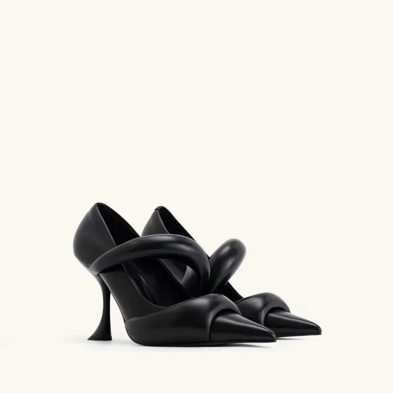 Women Casual Pointed Cat High-heeled Shoes
