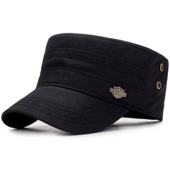 Unisex Military Summer Flat Top Cap