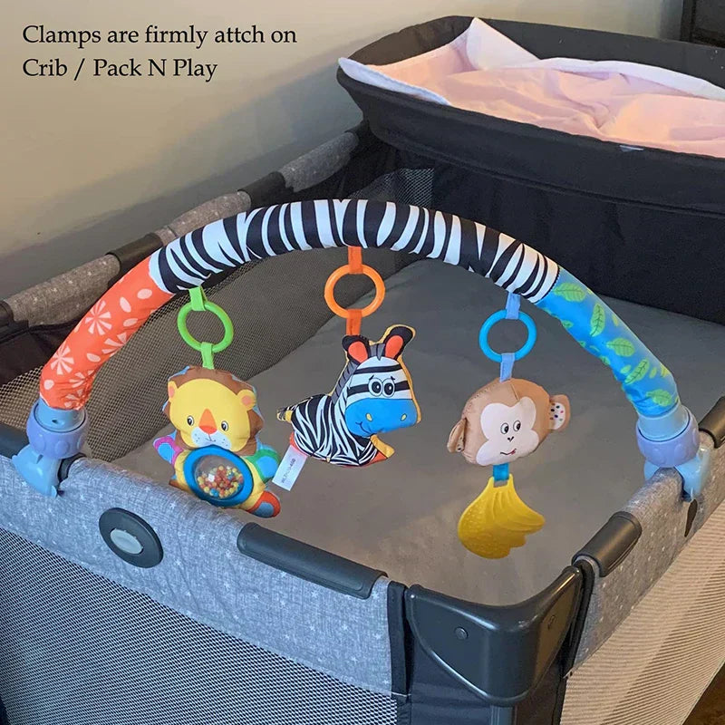 Baby Hanging Stroller Arch Car Seat Bouncer Bar Mobile Bassinet