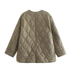 Woman Oversized Quilted Jackets
