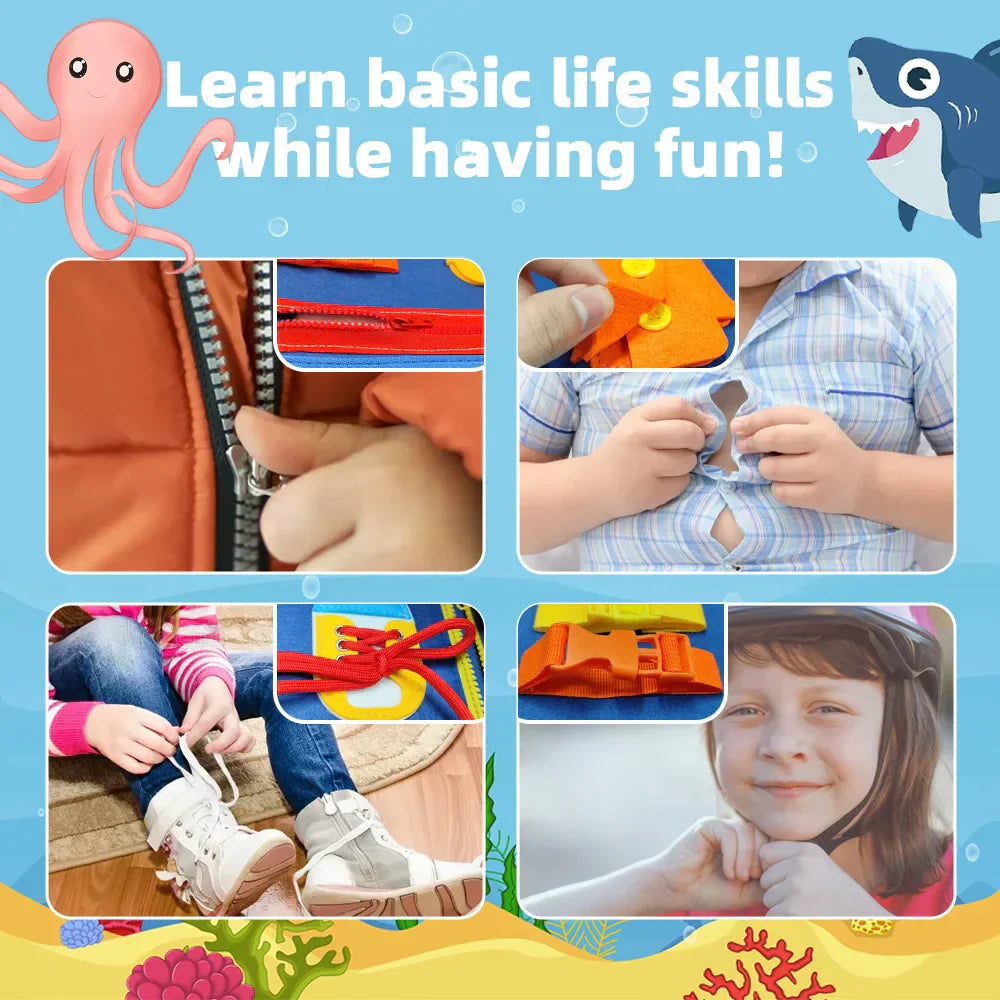 Toddlers Activities Motor Skills Educational Sensory Toys