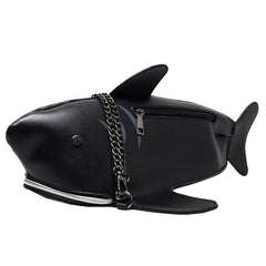 Dazzling Novel Big Shark Design Women Purse and Handbag
