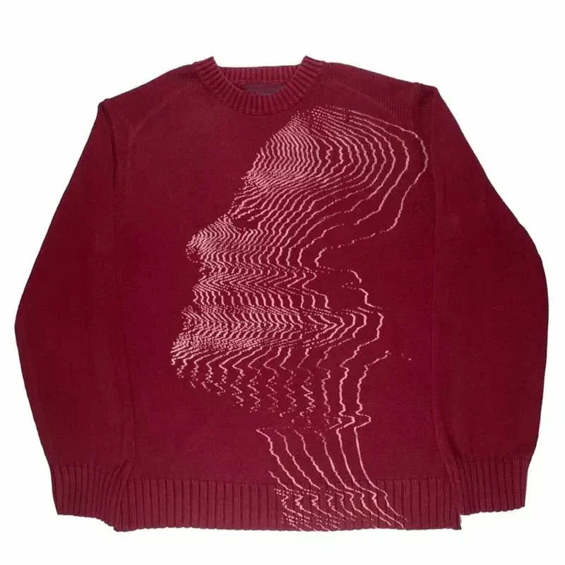 Men Winter Knitted Cotton Pullover Sweater
