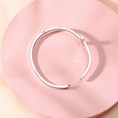 Women Cuff Bangles Cross Crystal Bracelets