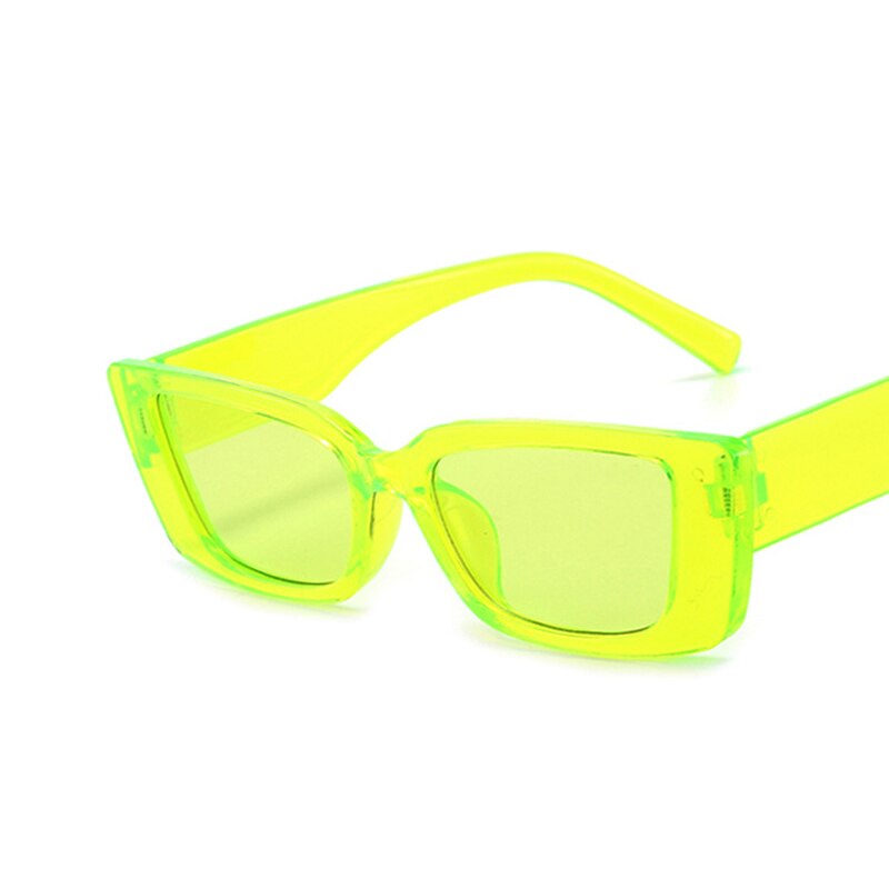 Accessories Women Vintage Retro Rectangle Sunglasses