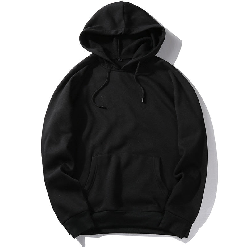 Men Fleece Warm Hoodie Sweater