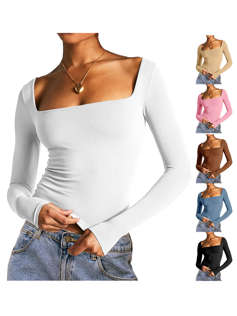 Women Casual Pullover Long Sleeve Pullovers