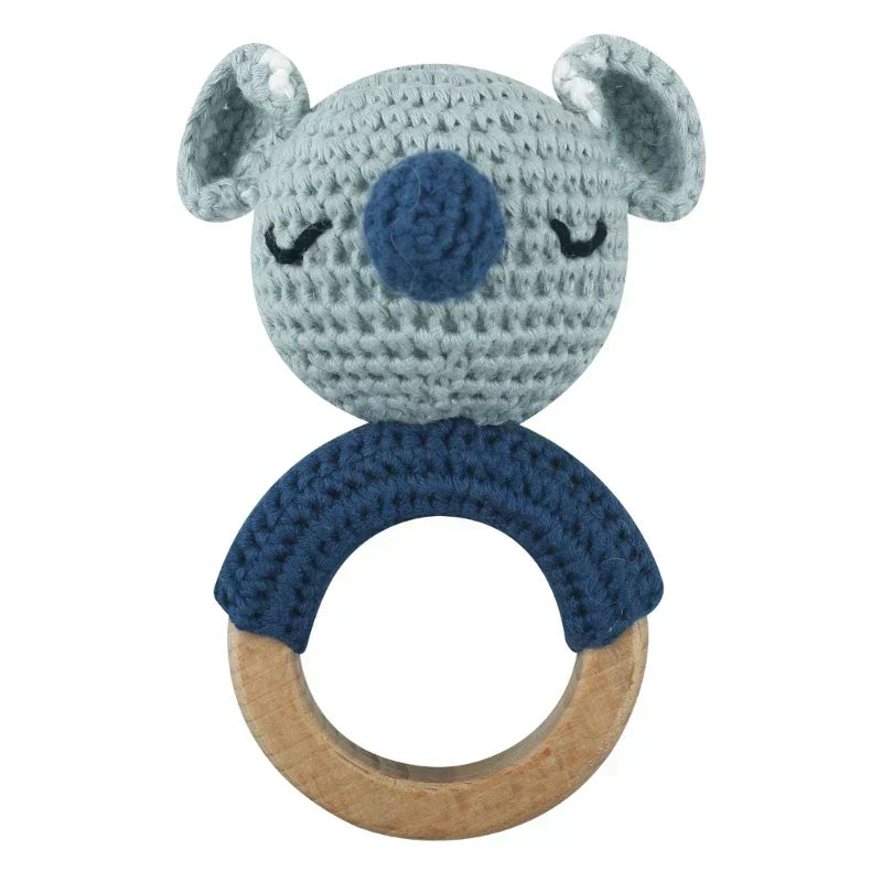 Baby Koalas Pacifier Clip Crochet Chain Clips Set