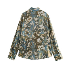 Women Casual Printed Pleated Skirt Co Ords Suit