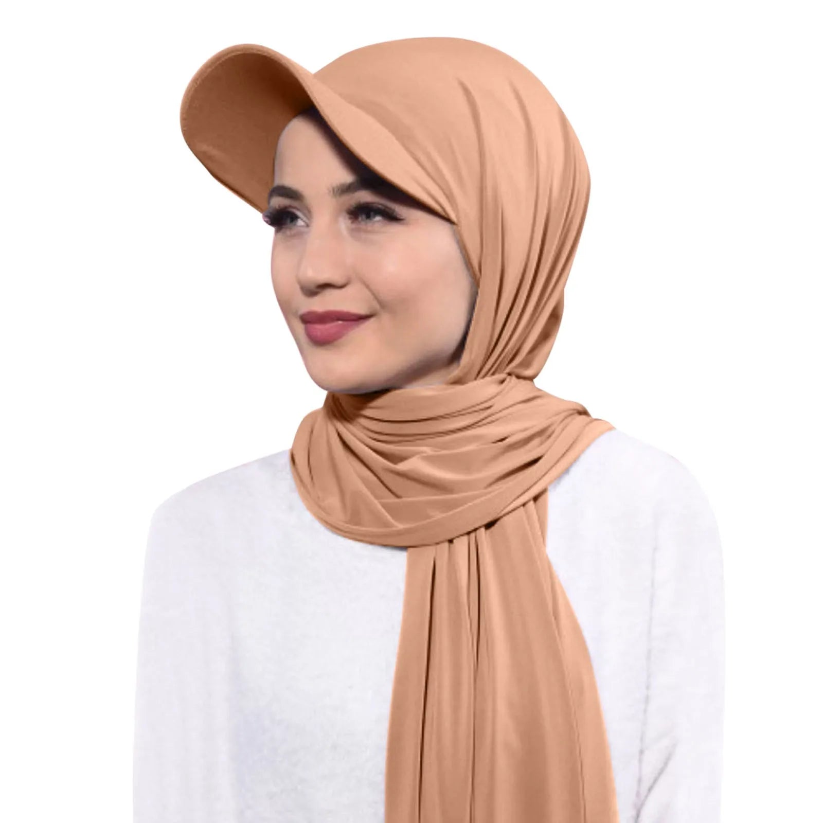 Accessories Women Baseball Hats Turban Islamic Hijab Scarf