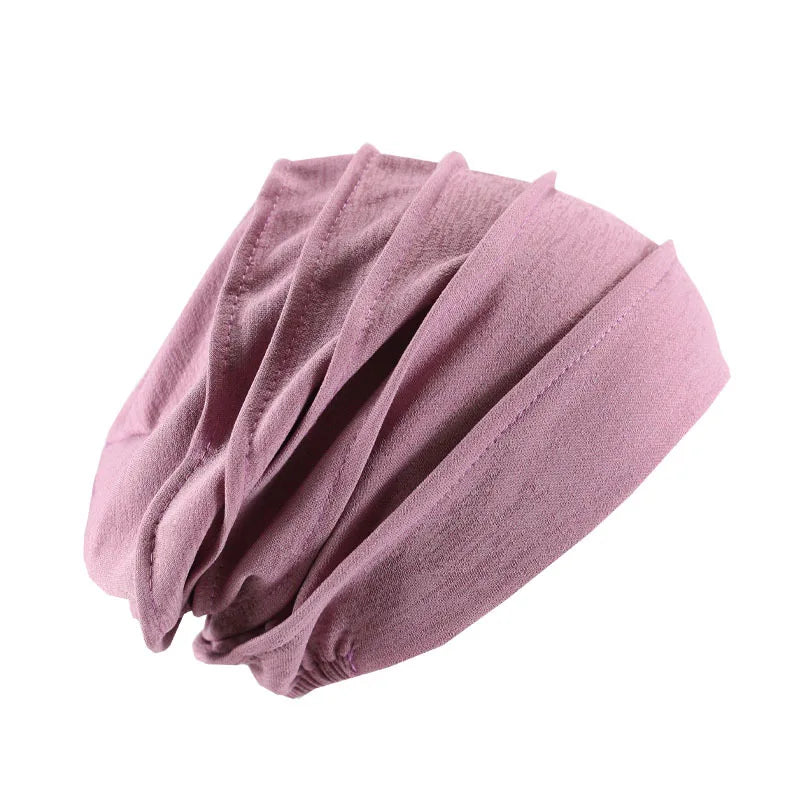 Women Hijabs Turban Elastic Cloth Head Cap