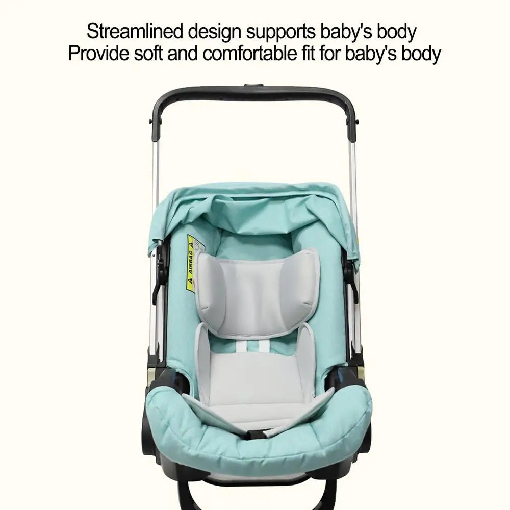 Baby Head Support For Car Seat + Strollers Extra Soft Head Support Pillow