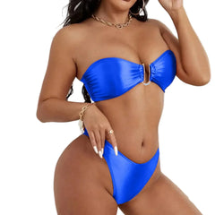 Women Brazilian Bandeau Swimsuit