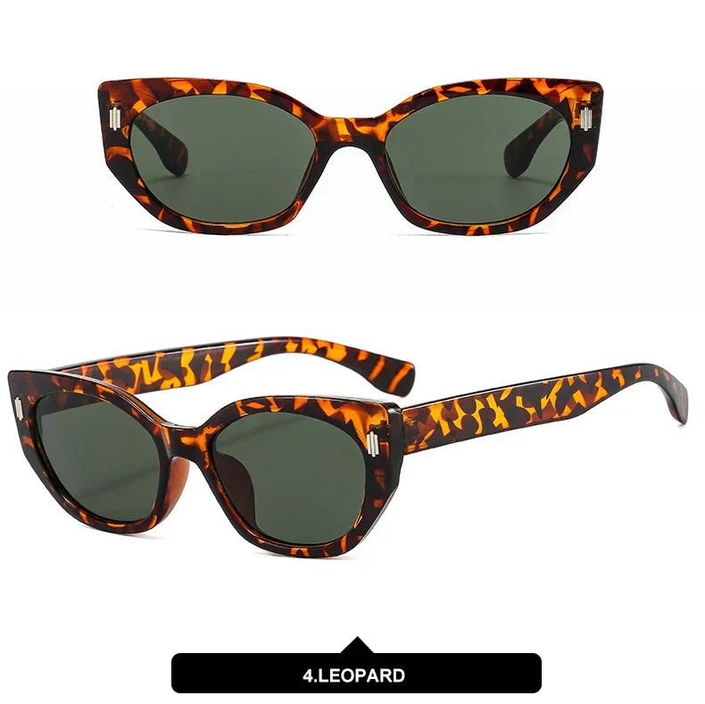 Women Retro Vintage Cat Eye Sunglasses UV400