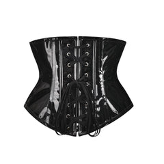Women Leather Gothic Style Steampunk Bustier Corset