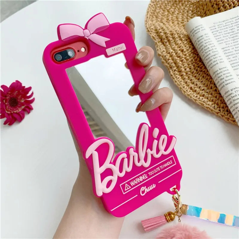 Kids Barbie Mirror Iphone Pro Max Phone Cases
