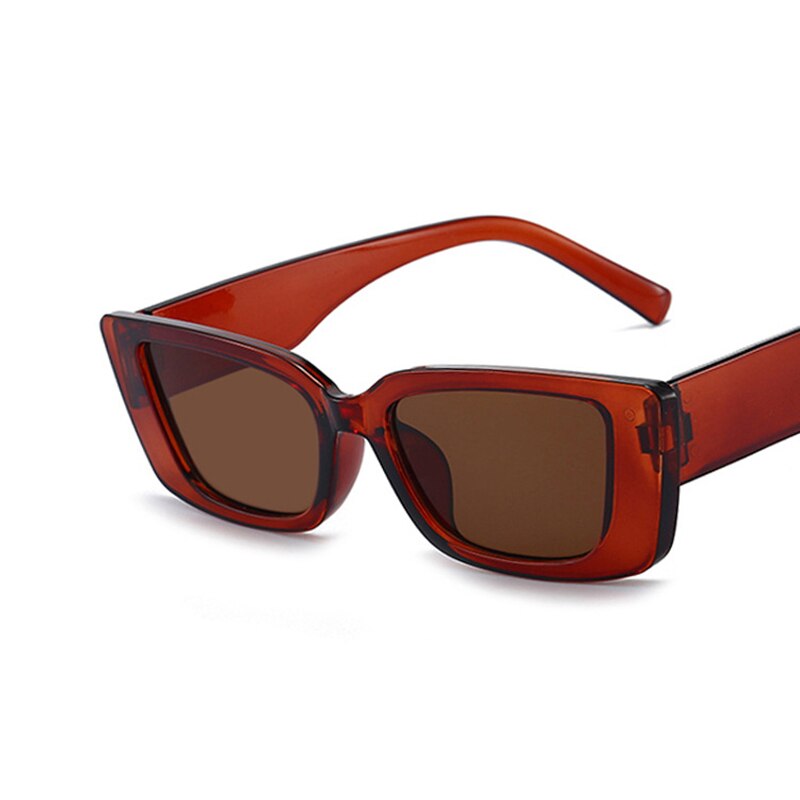 Accessories Women Vintage Retro Rectangle Sunglasses