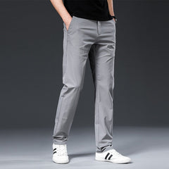 Mens Casual Straight Loose Breathable Pants