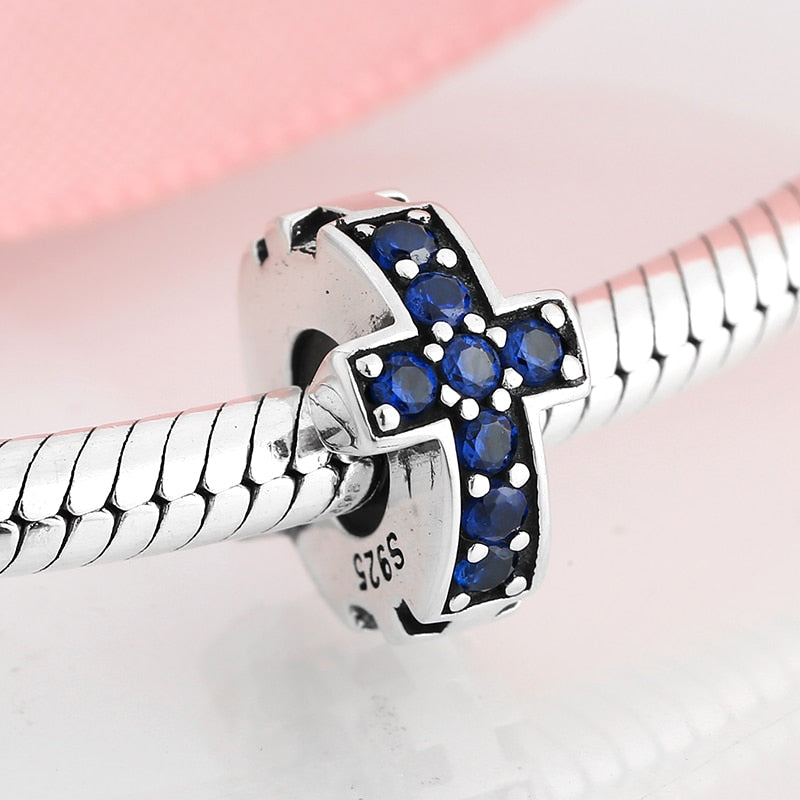 Women Accessories 925 Sterling Silver Ribbon Chocolate Heart Bead Bracelet