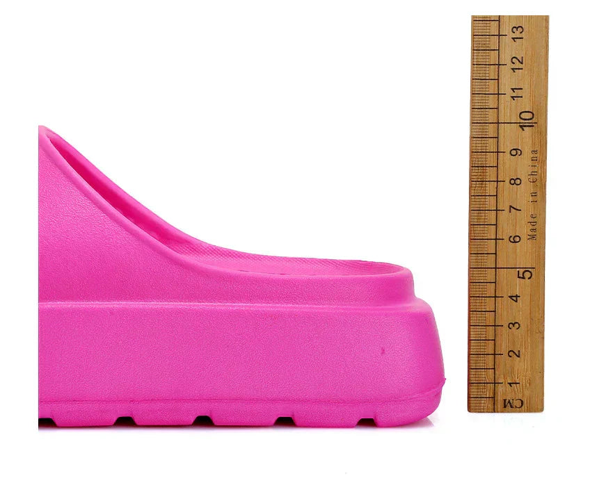 Women Casual Thick Sole Eva Beach Slippers
