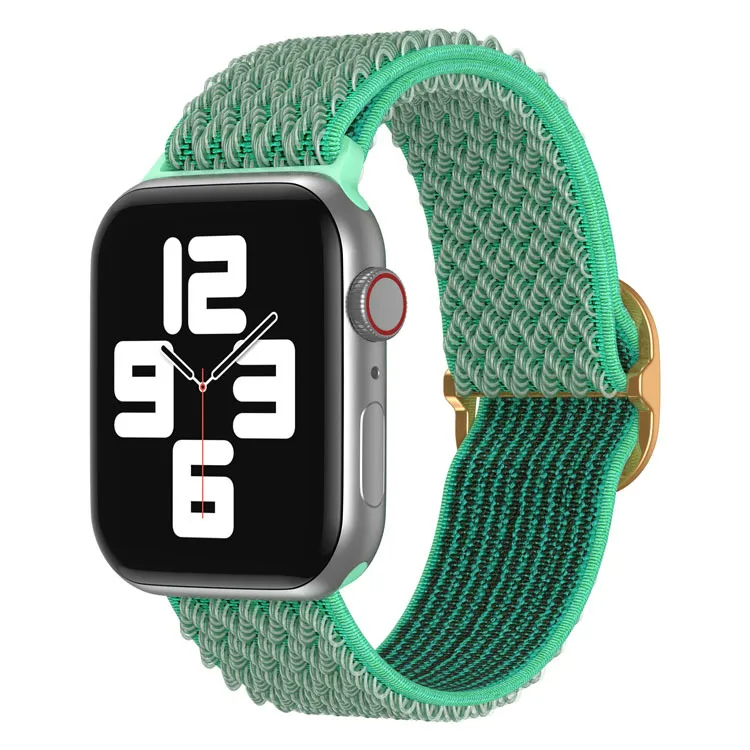 Accessories Wave Pattern Nylon Woven Adjustable Apple Watch Band