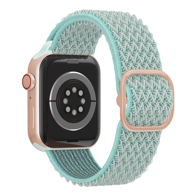 Accessories Wave Pattern Nylon Woven Adjustable Apple Watch Band