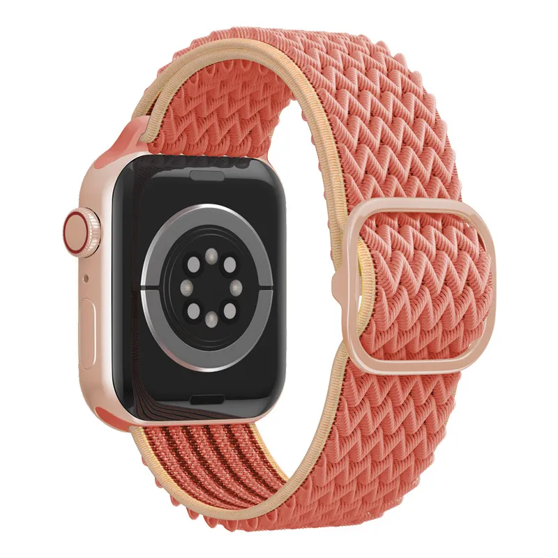 Accessories Wave Pattern Nylon Woven Adjustable Apple Watch Band