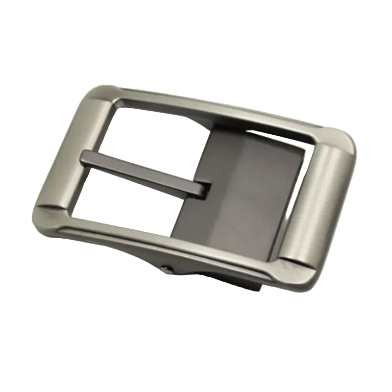 Accessories Men Formal Metal Square Pin Belt Buckle