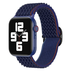 Accessories Wave Pattern Nylon Woven Adjustable Apple Watch Band