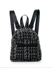 Accessories Casual Stylish Straw Woven Zipper Backpack
