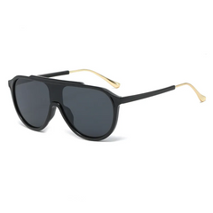 Accessories Unisex Big Frame All-Match One-Piece Sunglasses