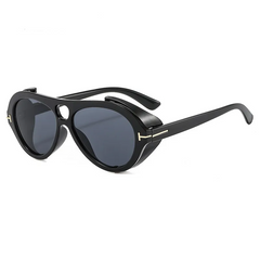 Accessories Unisex Summer Classic Punk Round Sunglasses