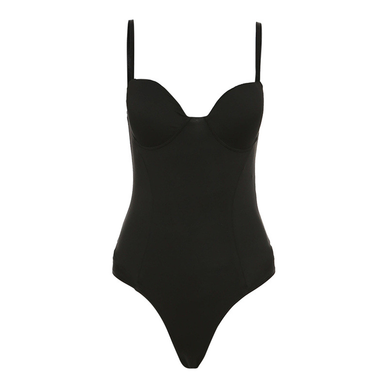 Women Basic Sleeveless Bodysuit