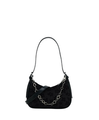 Accessories Women Elegant Floral Printed Zipper Chain Shoulder Bag
