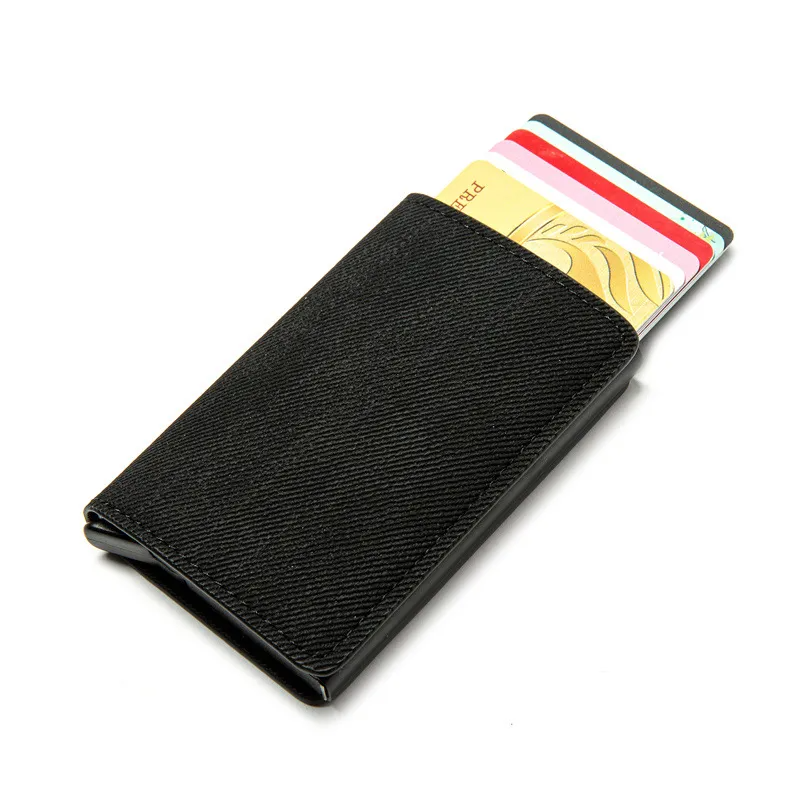 Accessories Men Anti-Theft Anti-Magnetic Aluminum Alloy Card Holder
