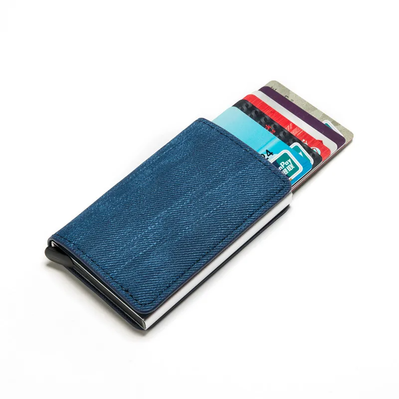 Accessories Men Anti-Theft Anti-Magnetic Aluminum Alloy Card Holder