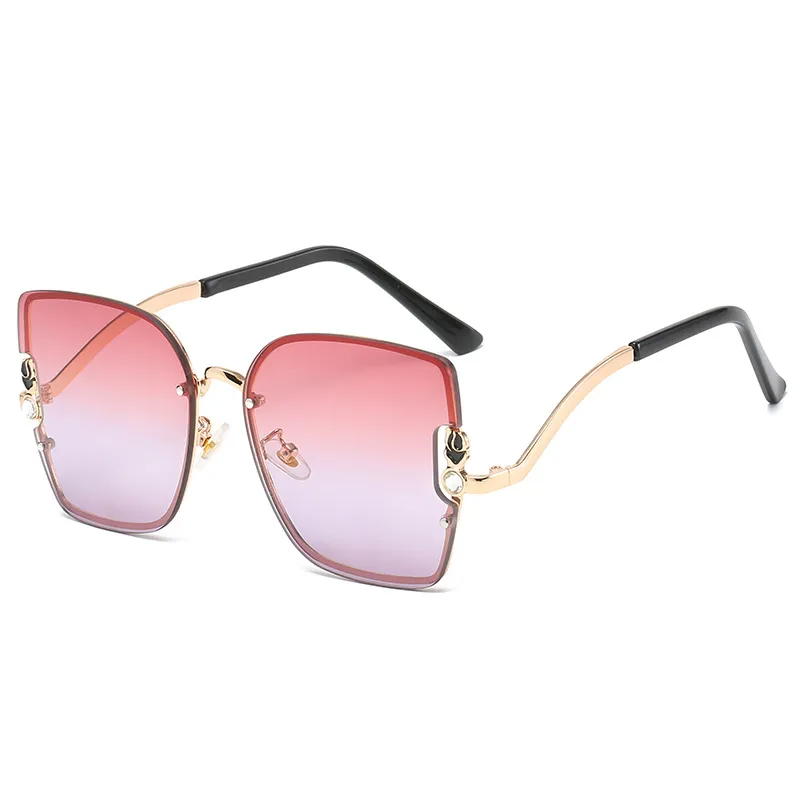 Accessories Women Chic Frameless Sunglasses