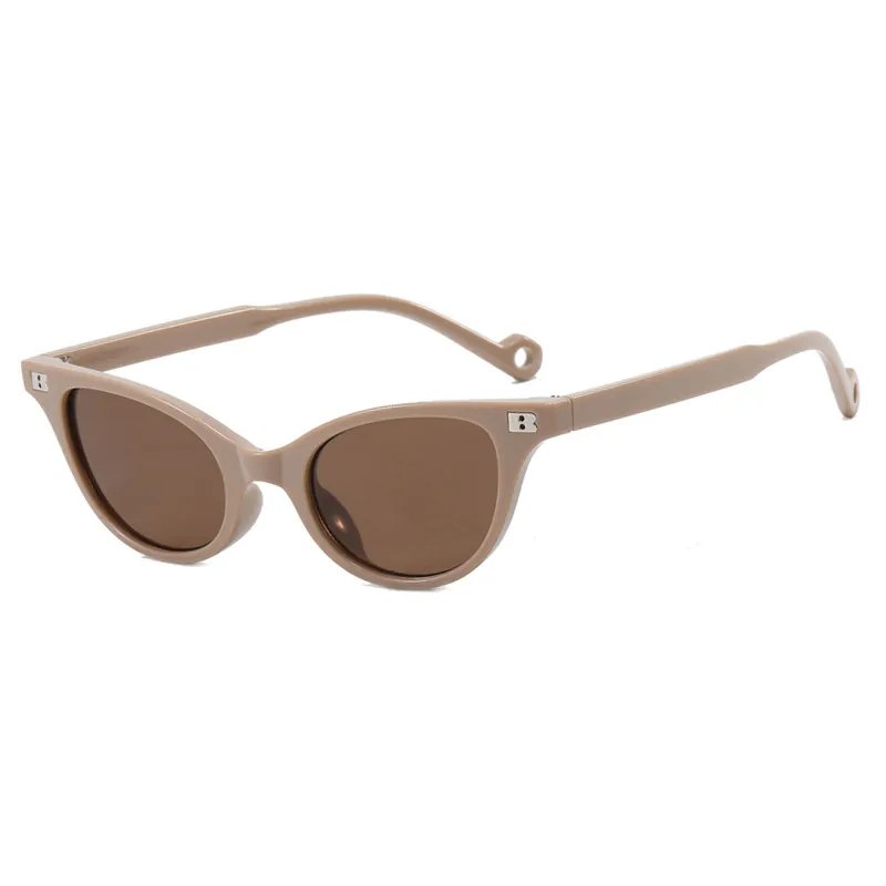 Accessories Small Frame Cat Eye Stream Retro Sunglasses