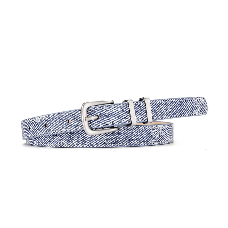 Accessories Women Simple Multicolor Thin Belt